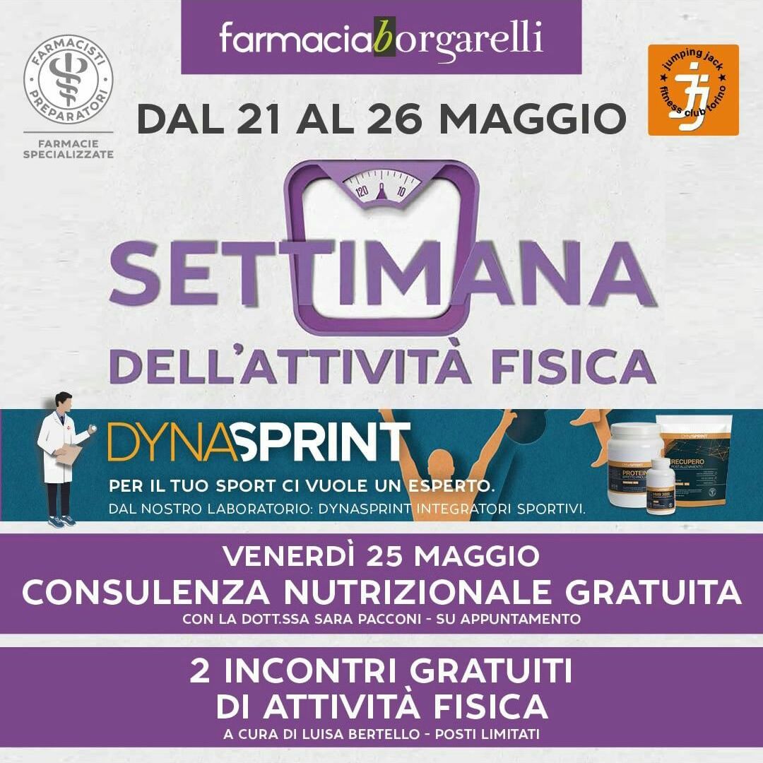 settimana dell'attività fisica